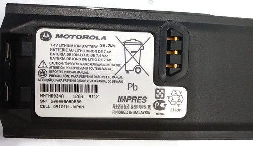 USED OEM GENUINE Motorola NNTN6034A IMPRES NiMH Battery XTS4250 XTS3000 XTS5000 - Picture 10 of 14