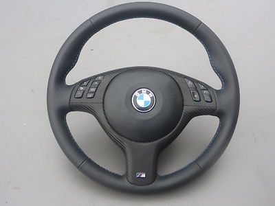 Lenkrad  BMW E46 E39 X5 Lederlenkrad mit Blende Multifunk. und Airbag