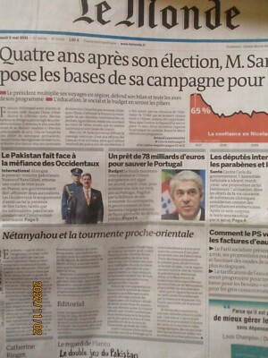 LE MONDE 5. Mai 2011 4 Jahre nach seiner Wahl SARKOZY und die Grundlagen seiner Kampagne