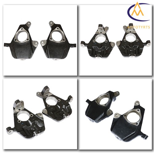 Par de husillos reductores de caída para Chevrolet Silverado 1500 1999-2006 2x4 4x4 2" - Imagen 13 de 13