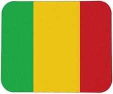 Mali Flag Mouse Pad
