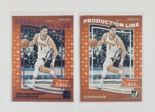 22-23 Donruss Production Line Press Proof Purple #8 Devin Booker - Phoenix Suns