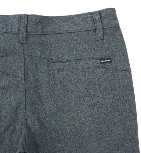 Pantalón elástico Volcom VMonty para hombre 32 negro jaspeado carbón A1101900 nuevo con etiquetas $62 - Imagen 10 de 13