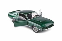 Ford Mustang Shelby GT500 1967 1:18 Sportwagen Metall Modell Solido DunkelgrüN