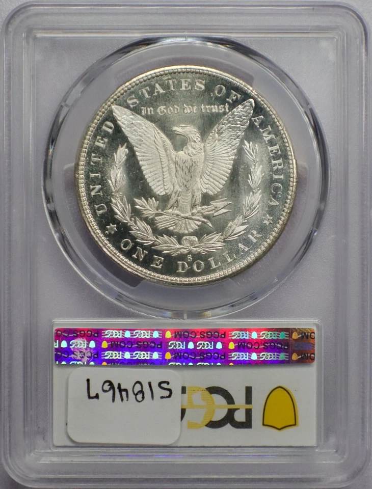 1880-S Morgan Silver Dollar - PCGS MS 65+ PL - Image 4 of 4