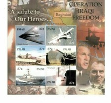 Palau 2003 - Operation Iraqi Freedom - A Salute to Our Heroes - Sheetlet - MNH