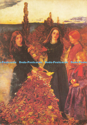 D169074 City of Manchester Kunstgalerien. Herbstlaub. Sir John Everett Millai