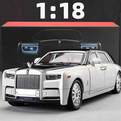 1:18 Rolls-Royce Phantom Model Car Zinc Alloy Toy Diecast Car