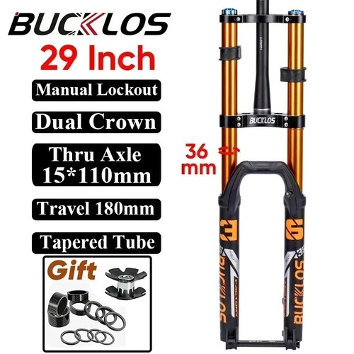 27.5/29 Inch Mountain Bike Front Suspension Air Fork Boost 15*110mm Disc Brake - Picture 8 of 28