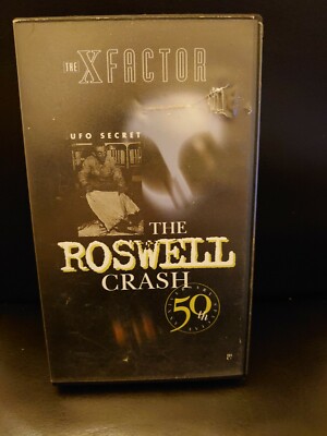 The X Factor Ufo Secret The Roswell Crash Kevin Randle Don Schmitt Vhs Ebay
