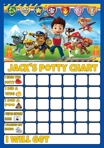 Paw Patrol Potty Chart Paw Patrol Potty Chart Paw Patrol Potty Reward Paw patrol potty chart paw patrol potty chart paw patrol potty reward