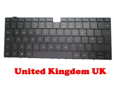 Laptop Keyboard For HUAWEI MateBook X Pro 2021 MACHD-WHE9 Black United Kingdom