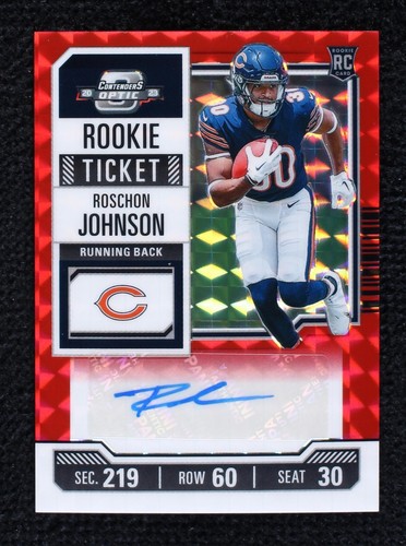 2023 Zenith Roschon Johnson Rookie Patch Autograph #230 188/299 | eBay