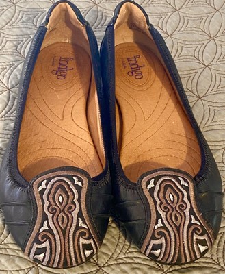 clarks indigo flats