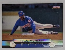 Raul Mondesi 2001 Topps Stadium Club Toronto Blue Jays Baseball Card #17