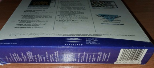 The Chessmaster (Windows 95, 3.1, DOS ) - Brand New Unopened Chessmaster 3000 - Picture 3 of 4
