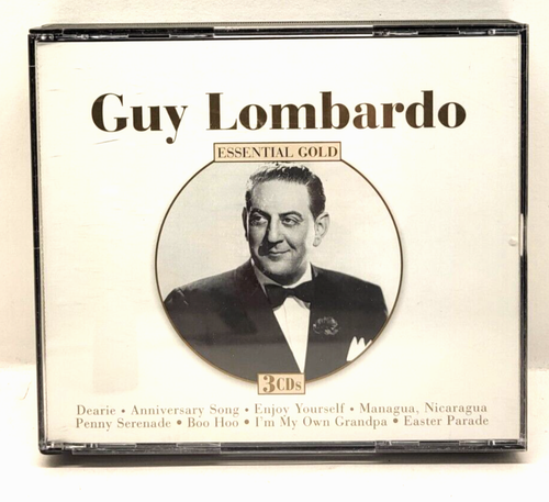 Guy Lombardo Essential Gold Collection 3 CD Box Set with Insert (L72) - Picture 2 of 3