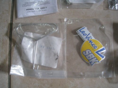 VTR 1000 F SC36 Leo Vince Auspuff Schelle Dichtung ABE SBK exhaust clamp seal db - Photo 3 sur 6