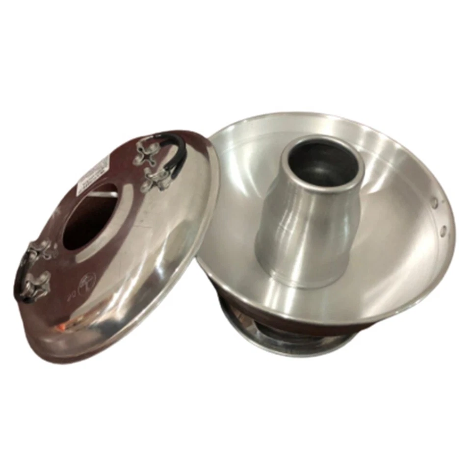 HOT POT Cookware Bowl Aluminum Thai Vintage Tom Yum Soup Boil Large Size24cmx3Pc - Image 3 of 4