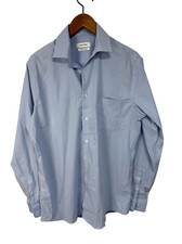 Calvin Klein Men s Shirt sz 15-15.5 Wrinkle Free Stretch Dress NWOT G174