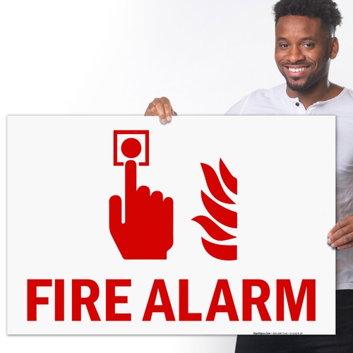 Fire Alarm Sign, - Picture 79 of 85