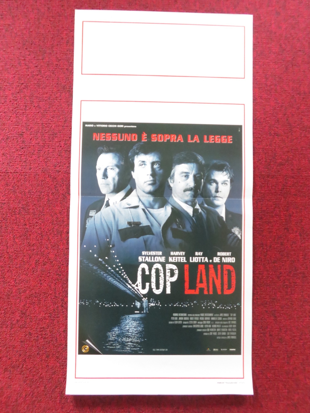 Locandina originale film Cop Land (1997) - Regia di James Mangold