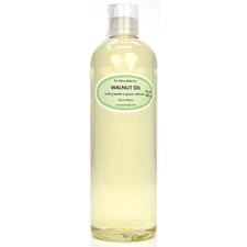16 Oz Walnut Oil 100% Pure Organic Cold Pressed Best Fresh Multi Purpose