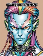 Cyber Strands Coloring the Long Locks of the Future Colorzen Taschenbuch 2024