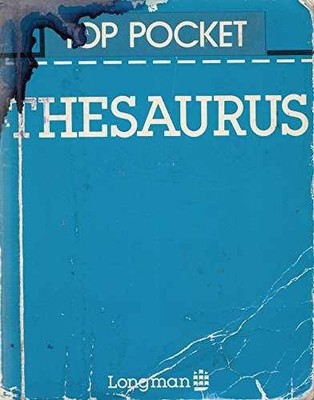 POCKET THESAURUS (LONGMAN TOP POCKET - Paperback, by NO AUTHOR - Acceptable