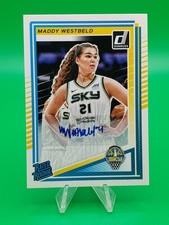 Maddy Westbeld 2025 Donruss WNBA Rated Rookie RC Auto #98 Sky MINT