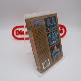 NES Nintendo Game KLAX - NEW & Factory Sealed with Authentic V-Overlap Seam!