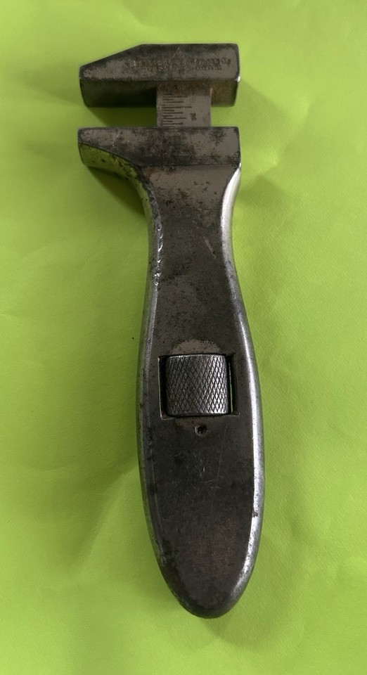 Vintage  Billings & Spencer Adjustable 5”  Pocket Wrench Very Good Condition