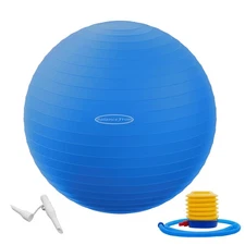 Fitvids Anti-Burst and Slip Resistant Exercise Ball Yoga Ball Fitness Ball Bi...