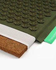 Pranamat Eco Massage Mat and Pillow Set for Acupuncture - Green NEW