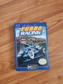 Al Unser Jr.'s Turbo Racing Nintendo NES Complete CIB W/Manual Poster & Inserts 