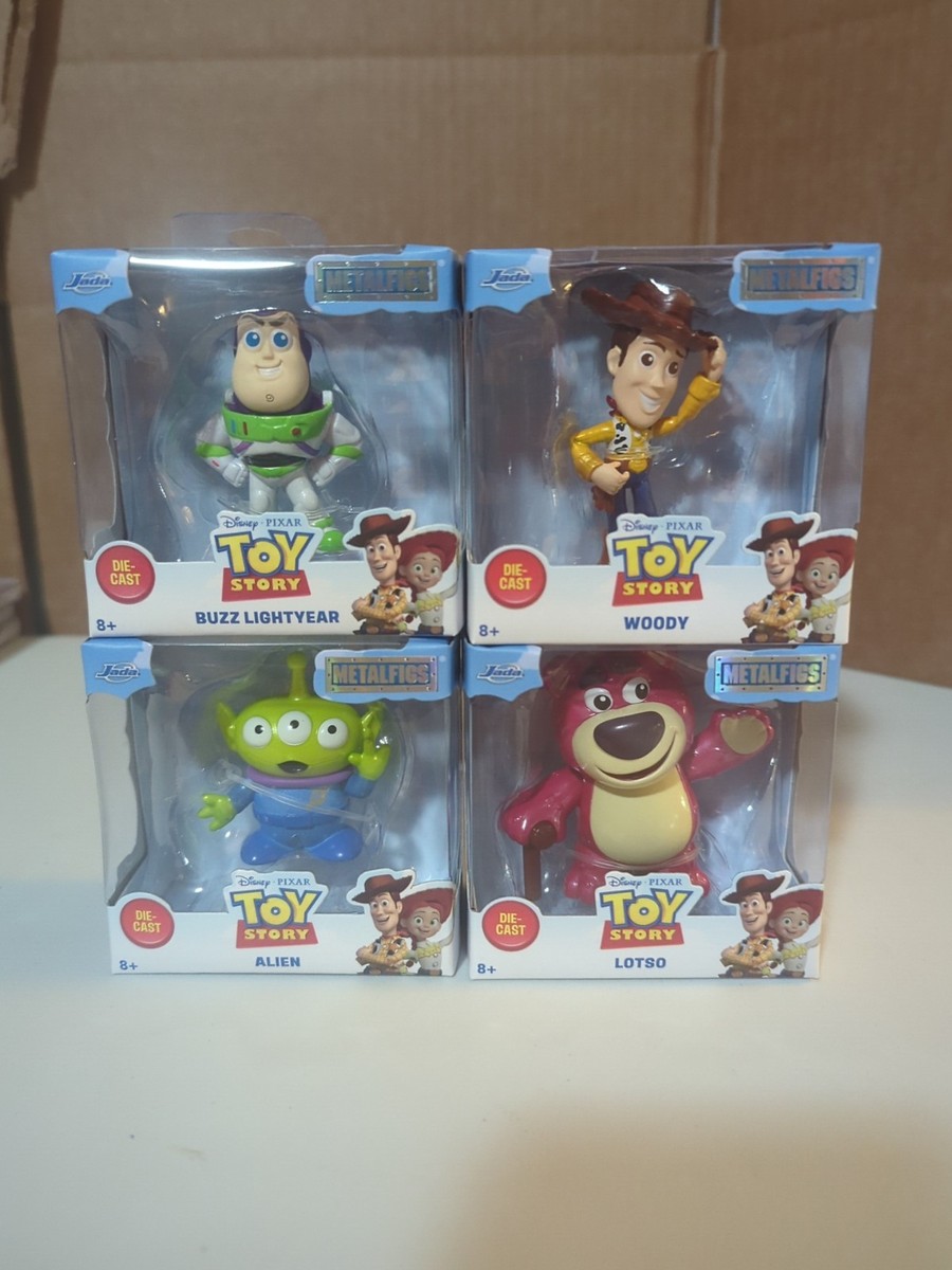 Metalfigs Disney Pixar TOY STORY Complete Set of 4 Jada Toys NEW