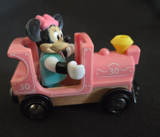 Brio Disney Minnie Mouse Train Engine Carriage & Toy Figure For Wooden Track Set