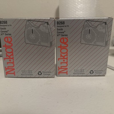 NU-KOTE B268 Typewriter Replacement Ribbon Smith Corona Black Correctable 2