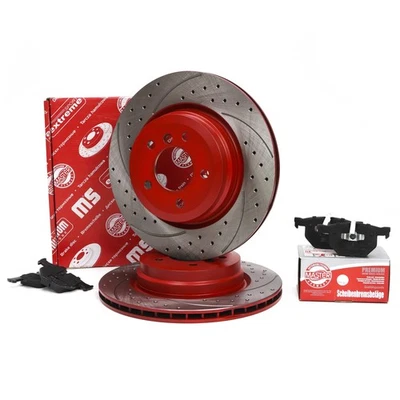 Kit disques + plaquettes arrière pour BMW 3 (Coupé, Touring), 3 Décapotable, X1 - Photo 1/4