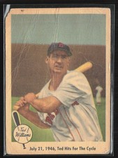 1959 Fleer Ted Williams Baseball Cards 32