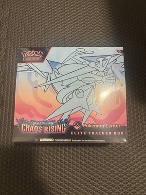 Pokemon Center Elite Trainer Box Chaos Rising New Factory Sealed