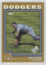 2004 Topps Chrome Gold Refractor Paul Lo Duca #58 ni4