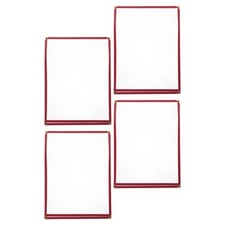 4 PCS Menu Holders for Tables Restaurant Menus Covers Clear Restaurants