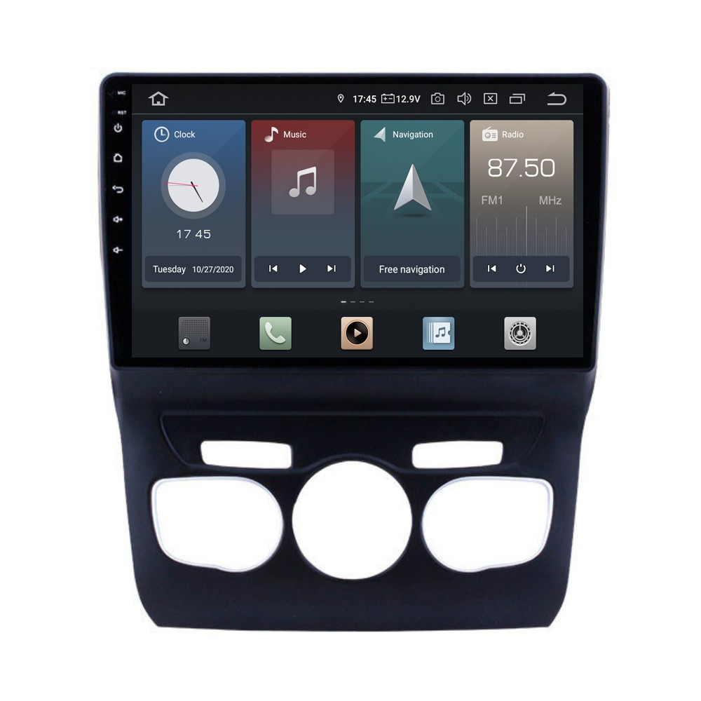 For Citroen C4L 10.1"" Touchscreen Android Car Radio Navi GPS CarPlay Bluetooth