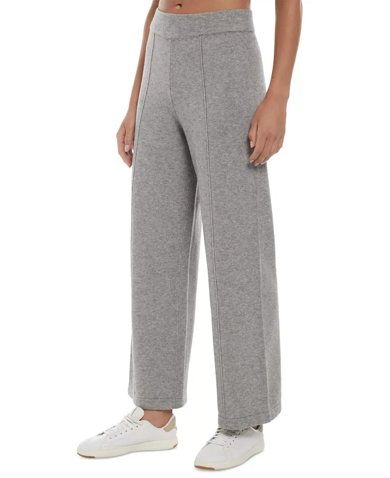 Pantalones para mujer Three Dots talla XS Kate recortados pierna ancha Foto 2 de 4