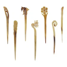 7 Pack Vintage Retro Ancient Chinese Japanese Chopsticks Hair Sticks Pins Pic...