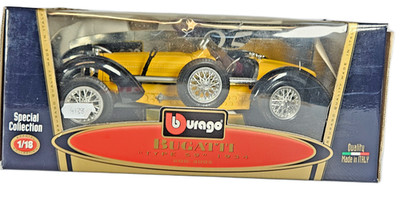 Bburago 3005 Bugatti Type 59 1934 Maßstab 1:18 Special Collections Die-Cast Boxed.