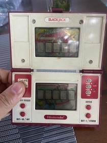 NINTENDO GAME & WATCH BLACK JACK 1985 MADE IN JAPAN BJ-60 - Preloved / Has Sound