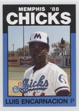 1988 Best Memphis Chicks Luis Encarnacion #12 9am