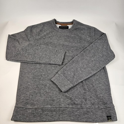 Jachs New York Men's Pullover Size L Wool Blend Soft Crewneck Fleece Lined Gray - Picture 7 of 12